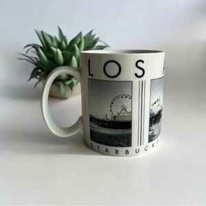 Starbucks Large Mug Los Angeles City  Scenes Barista 2005 Series Collectible